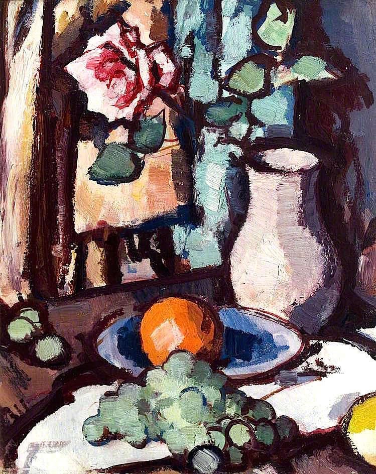 静物与水果 Still Life with Fruit，塞缪尔·佩普卢