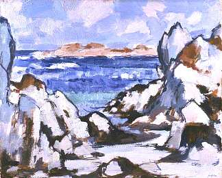 大教堂岩石 The Cathedral Rocks，塞缪尔·佩普卢