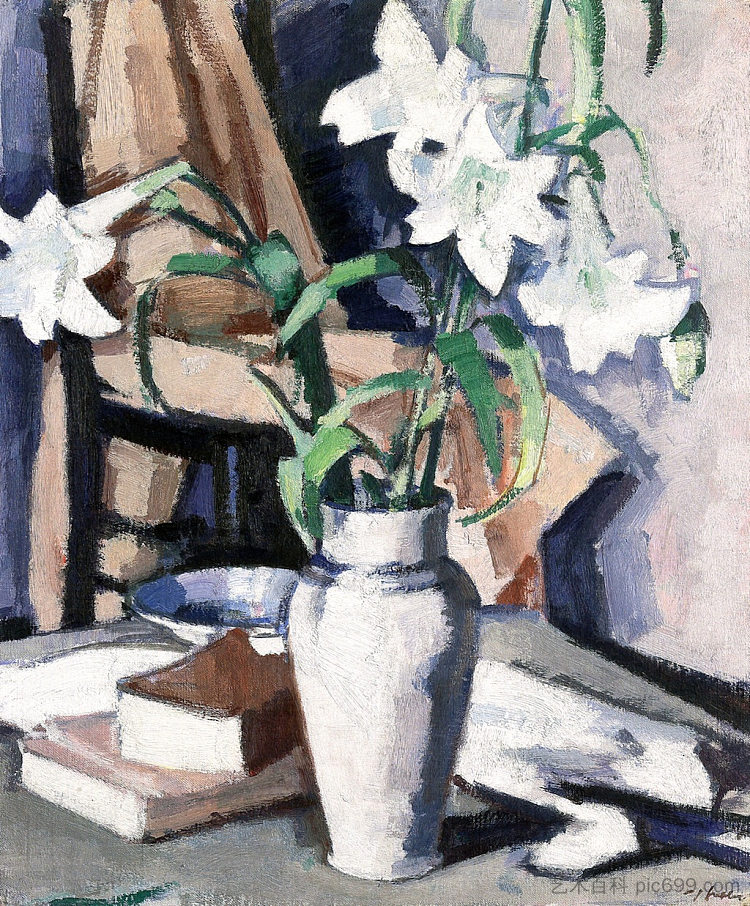 白百合 White Lilies (1923)，塞缪尔·佩普卢