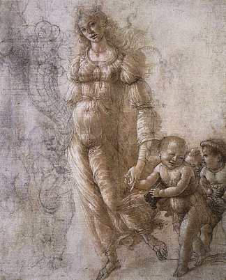 丰富的寓言 Allegory of Abundance (1480 – 1485)，山德罗·波提切利