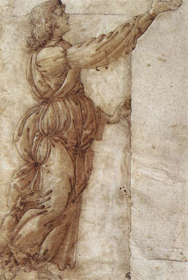 天使 Angel (c.1490)，山德罗·波提切利