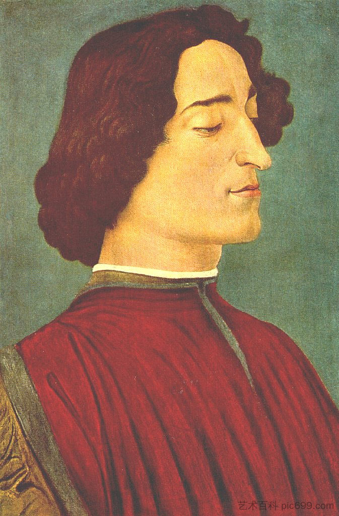 朱利亚诺·德·美第奇 Giuliano de Medici (1478)，山德罗·波提切利