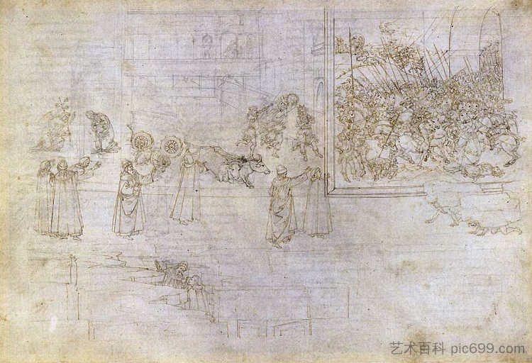 炼狱 Purgatory (1490)，山德罗·波提切利