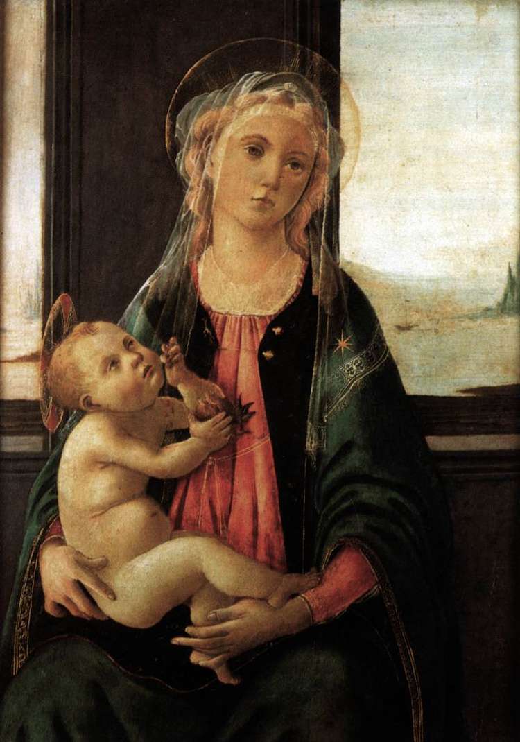 麦当娜德尔马雷 Madonna del Mare (1477)，山德罗·波提切利