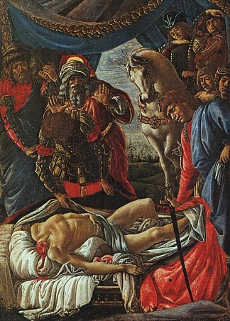 霍洛弗内斯尸体的发现 The Discovery of the Body of Holofernes (1470)，山德罗·波提切利