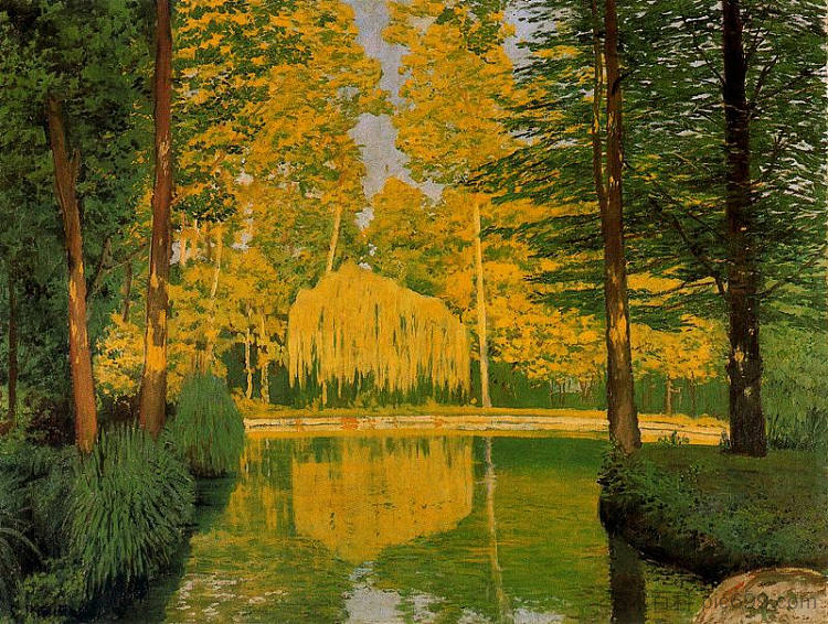 阿兰胡埃斯花园 （1） Gardens of Aranjuez (1)，圣地亚哥·卢西尼奥尔