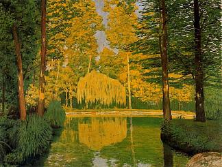 阿兰胡埃斯花园 （1） Gardens of Aranjuez (1)，圣地亚哥·卢西尼奥尔