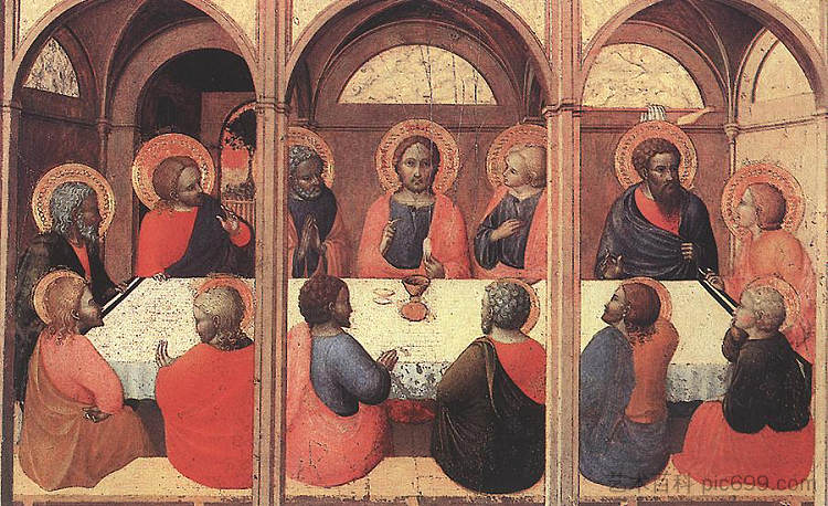 最后的晚餐 The Last Supper (1423),萨塞塔(斯特凡诺·迪·乔瓦尼)