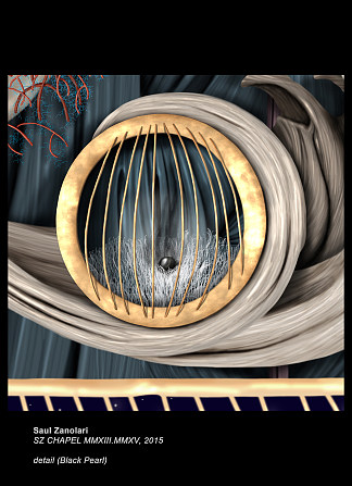 黑珍珠号（细节） Black Pearl (Detail ) (2013 – 2015)，索尔·扎诺拉里