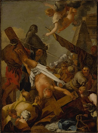 圣彼得被钉十字架 The Crucifixion of St. Peter，塞巴斯蒂安·布尔东