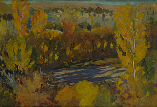 秋天。埃里温 Autumn. Yerevan (1923 – 1924; Yerevan,Armenia                     )，赛拉德拉克