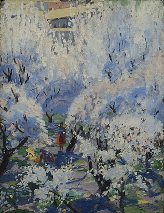 春天（春天花园） Spring (Spring Garden) (1923; Armenia                     )，赛拉德拉克