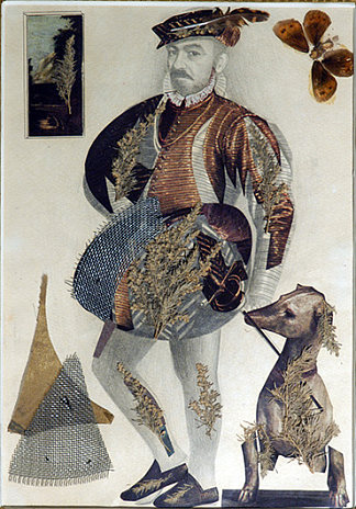 哥特式风格的自画像 Self-portrait in Gothic style (1976 – 1977)，谢尔盖·帕拉杰诺夫