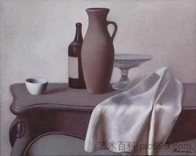 静物与投手 Still Life with a Pitcher，谢尔盖·贝利克