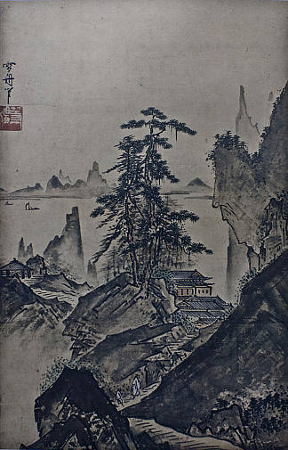 景观 Landscape，雪舟