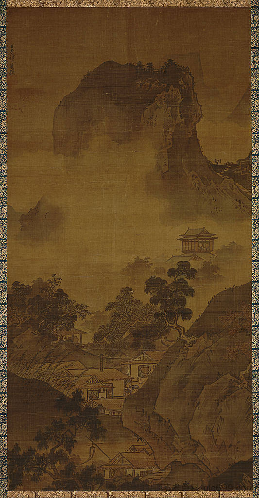 四季景观：秋天 Landscape of Four Seasons: Fall (1486)，雪舟