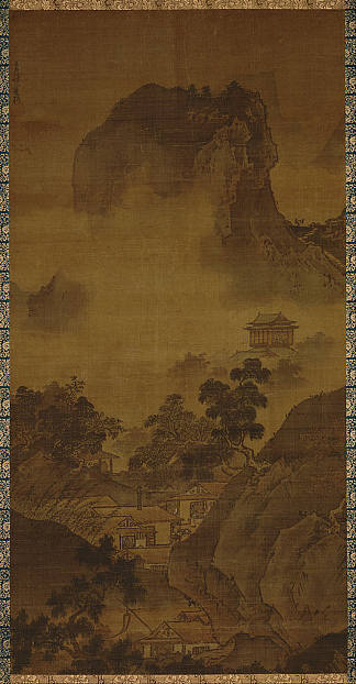 四季景观：秋天 Landscape of Four Seasons: Fall (1486)，雪舟