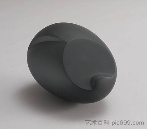 黑色新生儿（布朗库西之后） Black Newborn (after Brancusi) (1994)，雪莉·勒文