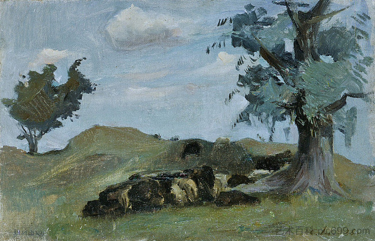 羊 Sheep (1936; Ukraine  )，谢尔盖·施希科