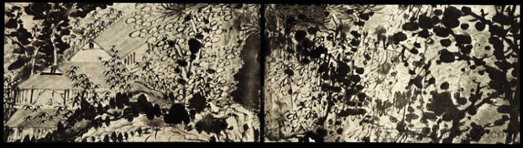 10,000个丑陋的墨迹 10,000 Ugly Inkblots (1685),石涛