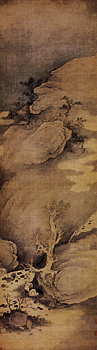 期待春天 In anticipation of spring (1656 – 1707)，石涛