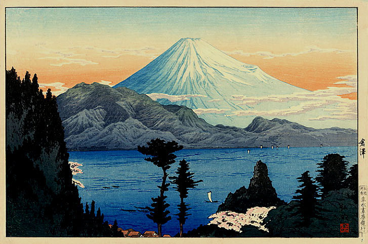 来自仓泽的富士 Fuji from Kurasawa (1929)，高桥松亭