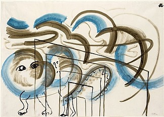 蓝色动物 Animal in blue (1983)，西格玛尔·波尔克