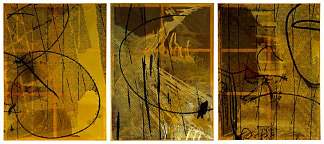 无题（三联画） Untitled (Triptych) (2002)，西格玛尔·波尔克