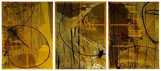 无题（三联画） Untitled (Triptych) (2002)，西格玛尔·波尔克