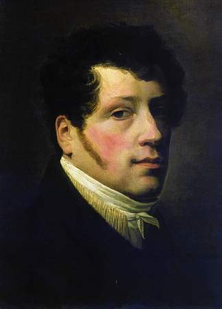 自画像 Self Portrait (1817)，西尔维斯特·谢德林