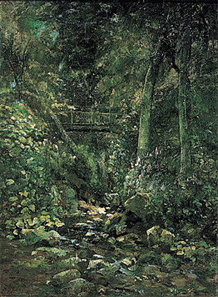 睡莲森林 Forest with water lilies (1855)，西尔维斯特联赛