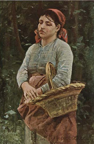 托斯卡纳农妇 Tuscan peasant woman (1886 - 1887)，西尔维斯特联赛