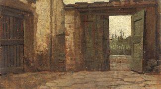 庭院入口 Courtyard entrance (1864)，西尔维斯特联赛