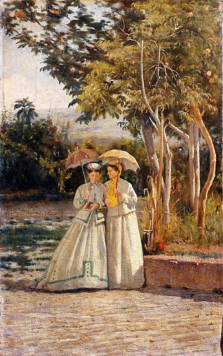 在花园里散步 The walk in the garden (1864 – 1868)，西尔维斯特联赛
