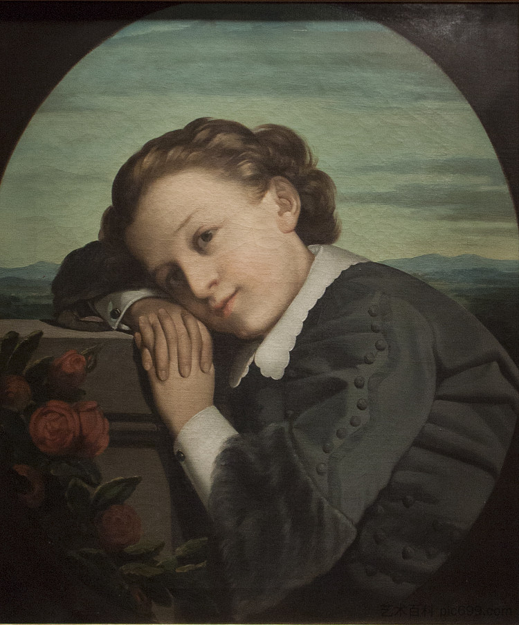 孩子的肖像 Portrait of a child (1861)，西尔维斯特联赛