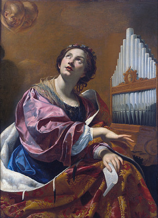 圣塞西莉亚 Saint Cecilia (1627)，西蒙·沃埃