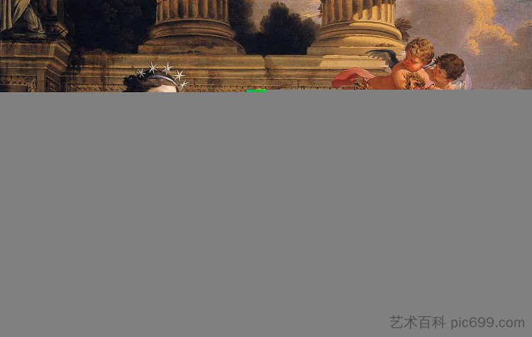 缪斯乌拉尼亚和卡利欧佩。 The Muses Urania and Calliope. (1634)，西蒙·沃埃