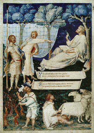 彼特拉克的维吉尔（扉页） Petrarch’s Virgil (title page) (1336)，西蒙·马丁尼