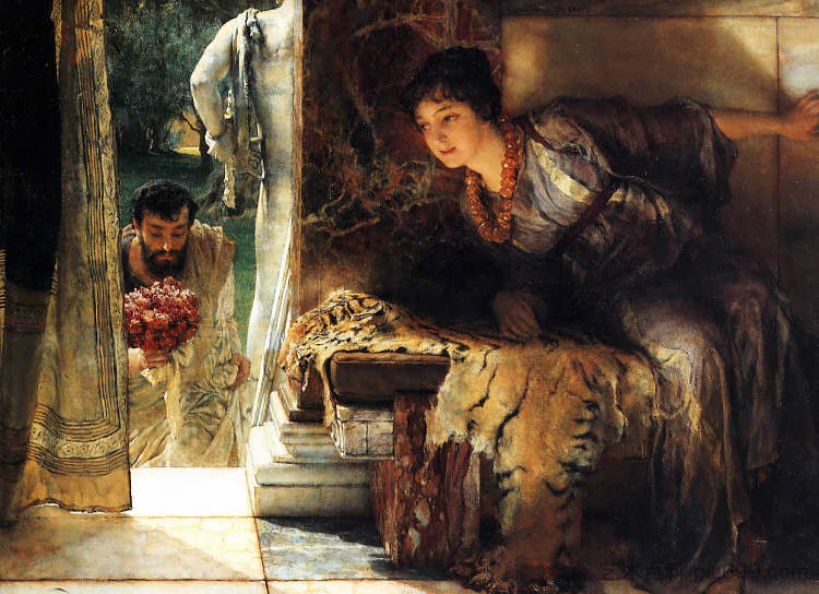 欢迎脚步 Welcome Footsteps (1883),劳伦斯·阿尔玛·塔德玛