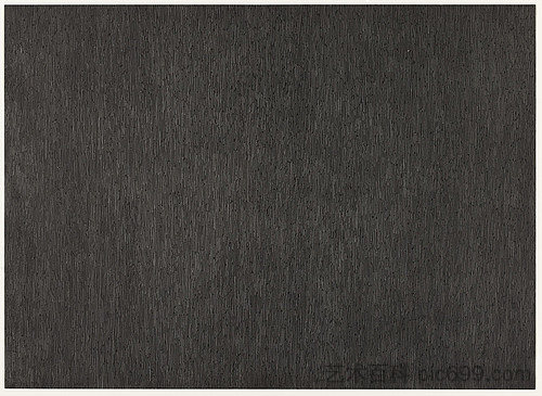 黑色带白线，垂直不接触 Black with White Lines, Vertical Not Touching (1970)，索尔·勒维特