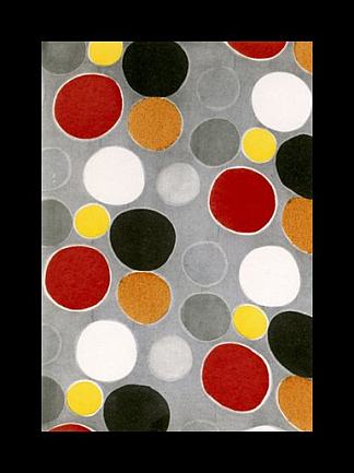 织物图案 Fabric Pattern (1928)，索妮娅·德劳内