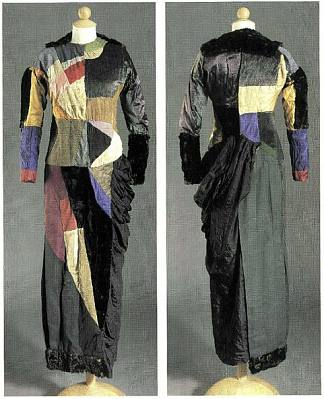 同步着装 Simultaneous Dress (1913)，索妮娅·德劳内