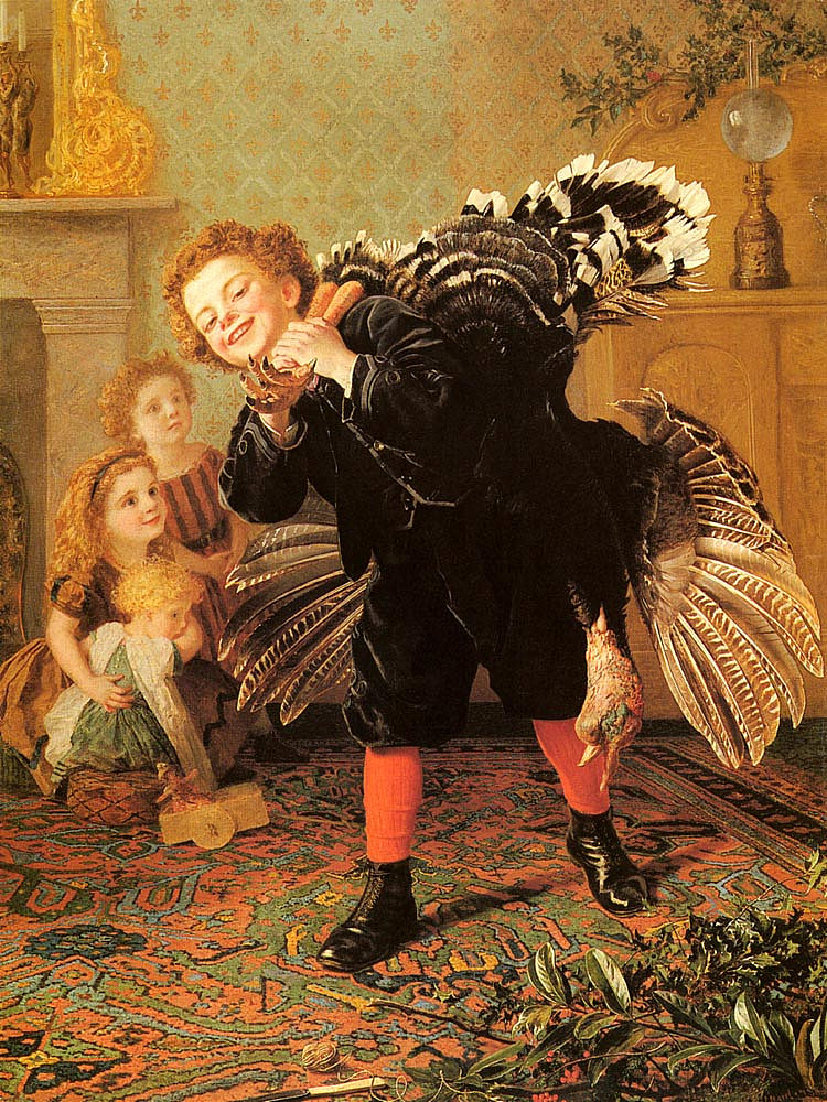 这是狼吞虎咽! Here's The Gobbler! (c.1877),苏菲·耿根布雷·安德森