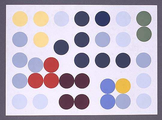 圆圈中的构图 Composition dans un cercle (1937)，苏菲·托伊伯