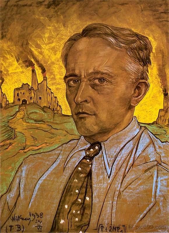 自画像 Self Portrait (1938),斯坦尼斯瓦夫·伊格纳齐·威基奇斯