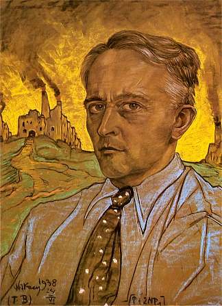 自画像 Self Portrait (1938)，斯坦尼斯瓦夫·伊格纳齐·威基奇斯