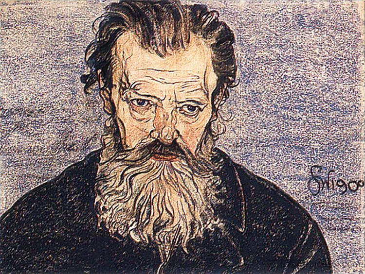 父亲的肖像 Portret Ojca (1900)，斯坦尼斯拉夫·维斯皮安斯基