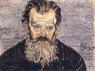 父亲的肖像 Portret Ojca (1900)，斯坦尼斯拉夫·维斯皮安斯基