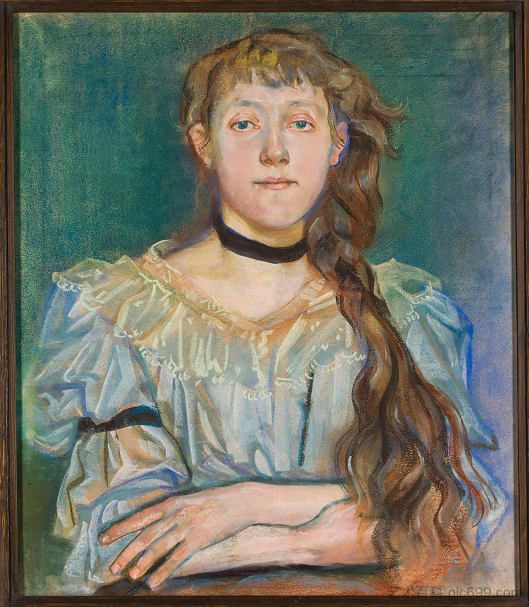 玛丽亚·瓦希科夫斯卡的肖像 Portret Marii Waśkowskiej,斯坦尼斯拉夫·维斯皮安斯基