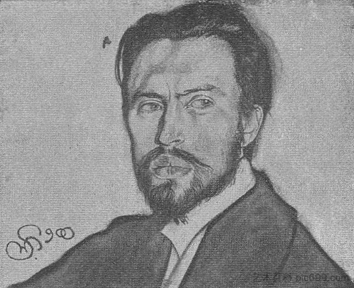 耶日·茹瓦夫斯基的肖像 Portret Jerzego Zulawskiego,斯坦尼斯拉夫·维斯皮安斯基